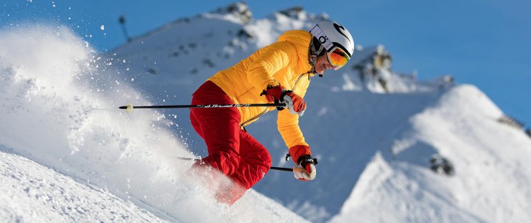 Riding The Highest Ski Slope In The World